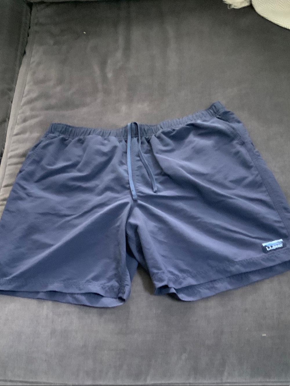 L.L. Bean Men's Dark Navy Swim Trunks